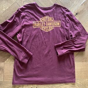 Harley Davidson Men’s Long Sleeved Logo Shirt